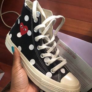 Comme des garçons polka dot